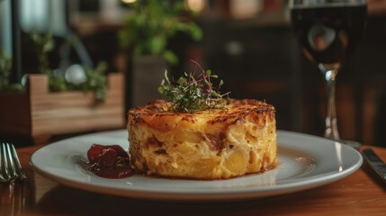 Delectable Baked Potato Gratin: A Culinary Delight