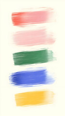 Abstract Brush Stroke Background