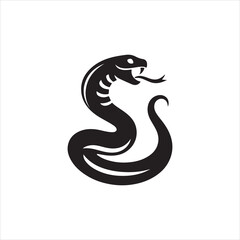 black and white snake