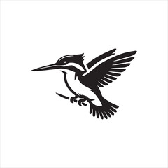 illustration of a flying bird