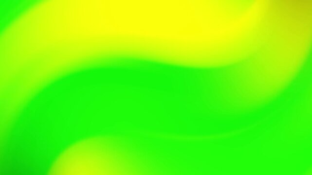 Green and yellow abstract gradient background with smooth soft flow and vivid light texture