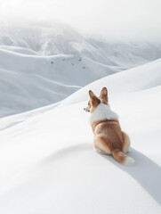 Obraz premium Welsh corgi
