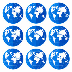 Global Map Icons Collection