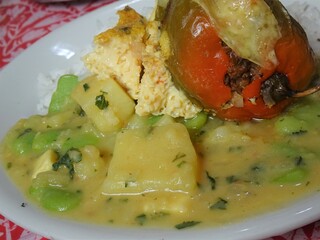 [Peru] Peruvian specialty gourmet "rocoto relleno" (Cusco)