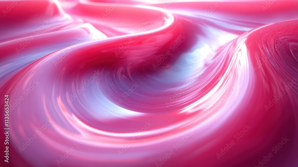 Poster abstract 3d animation rotating twisted shape motion background design seamless looped video with alp