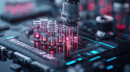 Automated virus detection systems in biotechnology healthcare research