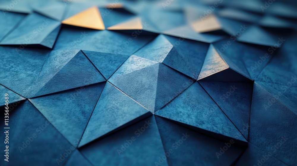 Poster abstract 3d rendered animation geometric background animation video loo