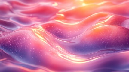 Obraz premium abstract 3d rendered illustration liquid shape modern background desig