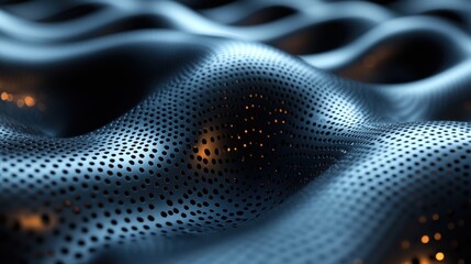 abstract 3d rendering of technological surface modern background desig