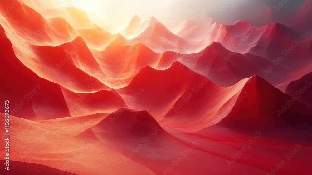 Aufkleber abstract animation geometric background design looping video 3d rende