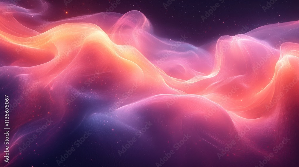 Poster abstract animation light background design animation 3d rende