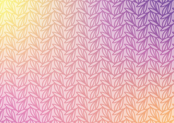 Orange gradient light line pattern abstract background