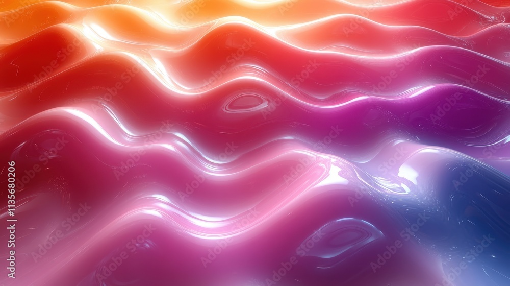 Poster abstract animation striped background design seamless looped video 3d rende