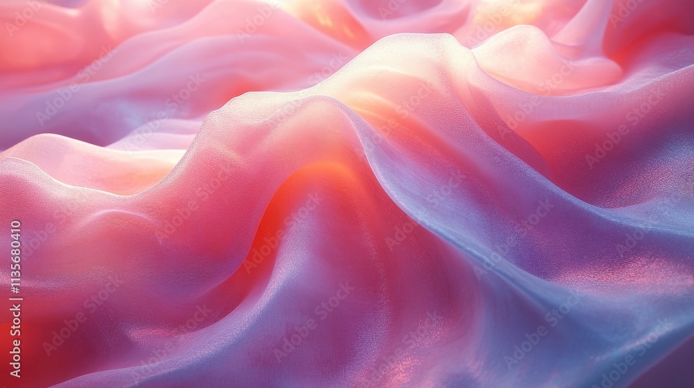Poster abstract animation surreal rotating shape seamless looping video 3d render