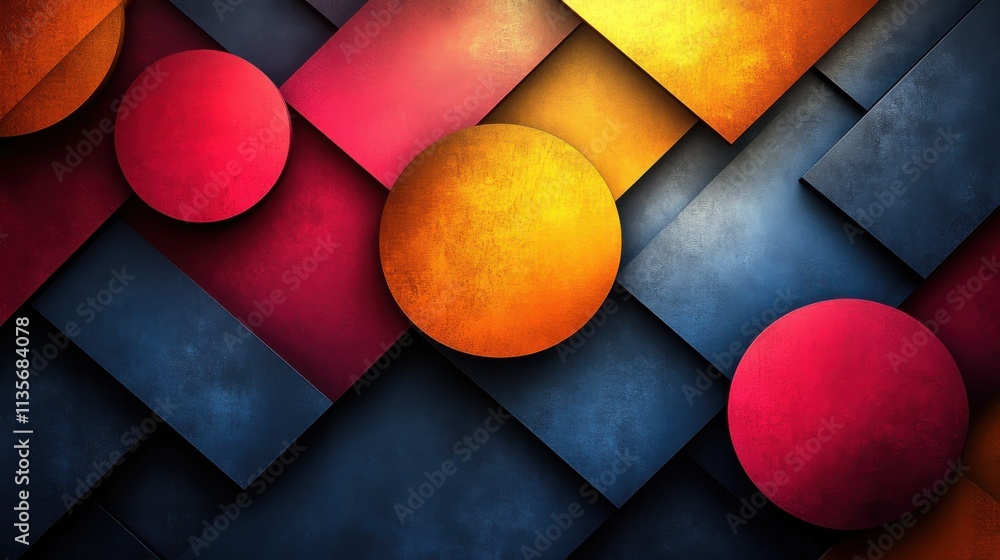Poster abstract background texture design modern geometric pattern illustratio