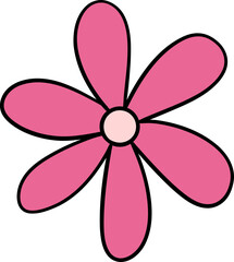 cute Valentine love decorative accessory element doodle