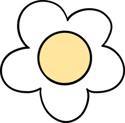 cute Valentine love decorative accessory element doodle