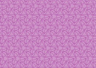 Cute pattern art triangle purple soft background