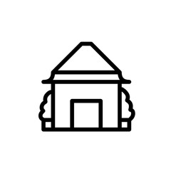 Modern house icon