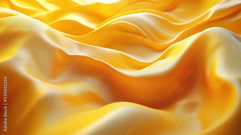 Poster abstract minimalist animation yellow background design seamless looped video 3d rende