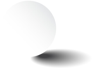 Paper stickers circle. White tags, paper round