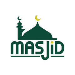 Modern Masjid Logo Design