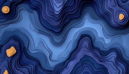 Obraz premium Modern abstract dark blue gradient background 