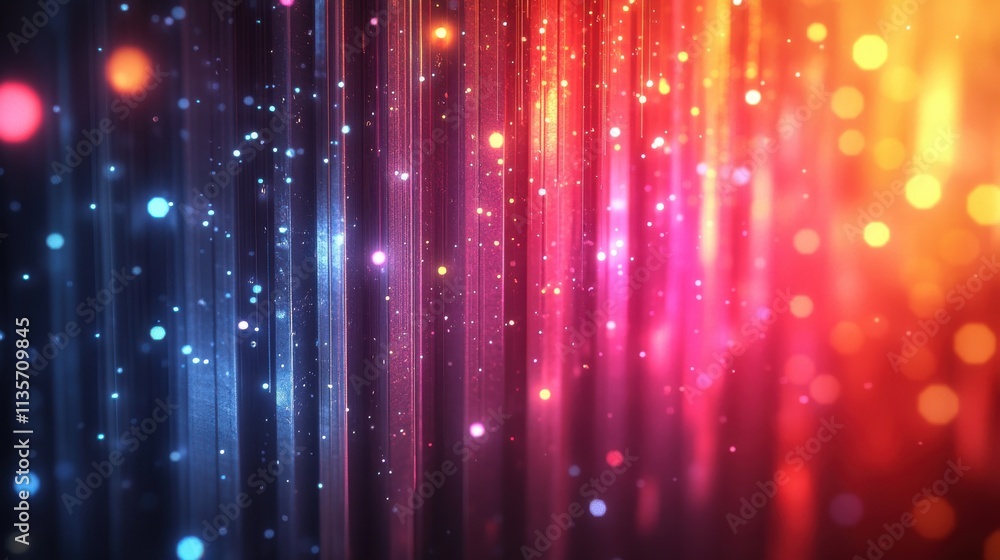 Aufkleber abstract vertical animation colorful background seamless looped video 3d rende