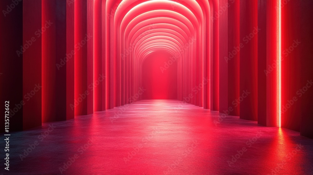 Poster abstract vertical animation minimalist background design seamless looped video 3d rende