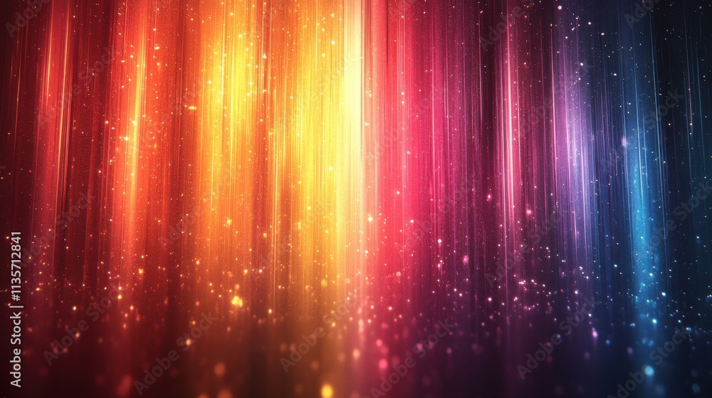 Aufkleber abstract vertical animation multicolored background seamless looped video 3d rende