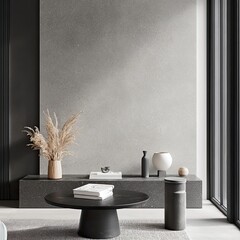 Modern minimalist living room interior design