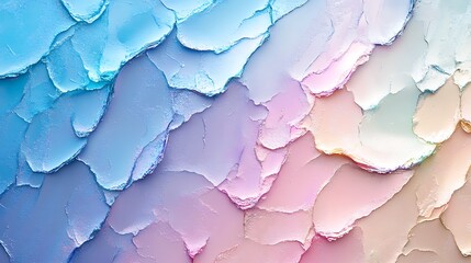 Iridescent holographic background pastel rainbow color