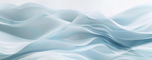 Fototapeta premium Abstract Blue Wave Background