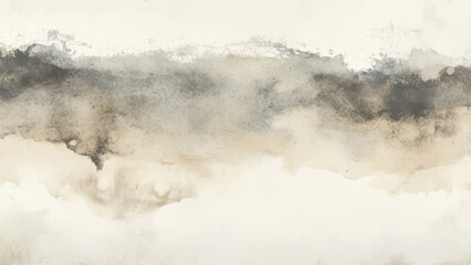 Abstract watercolor aesthetic horizontal background. Hand drawn vector splatter texture. Brush stroked painting pastel color watercolour