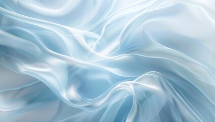 Fototapeta premium Abstract Blue Silk Texture