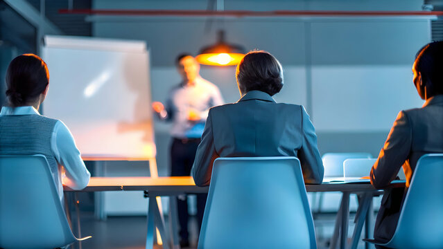 Business Growth Strategies Presentation Concept for Professionals Aiming to Expand Client Opportunities on Plain Background