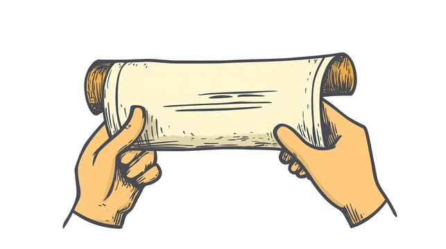 Hand-Drawn Icon Certificate