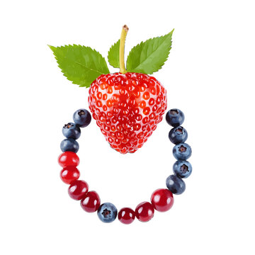 berries assorted transparent