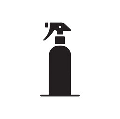 Spray Bottle silhouette vector illustration