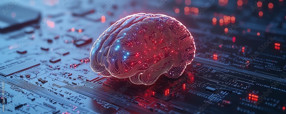 Aufkleber big data and artificial intelligence concept