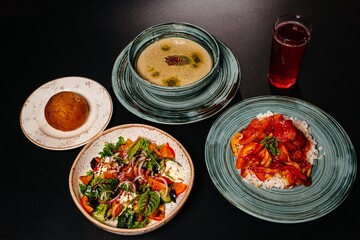 multi-course combo lunch