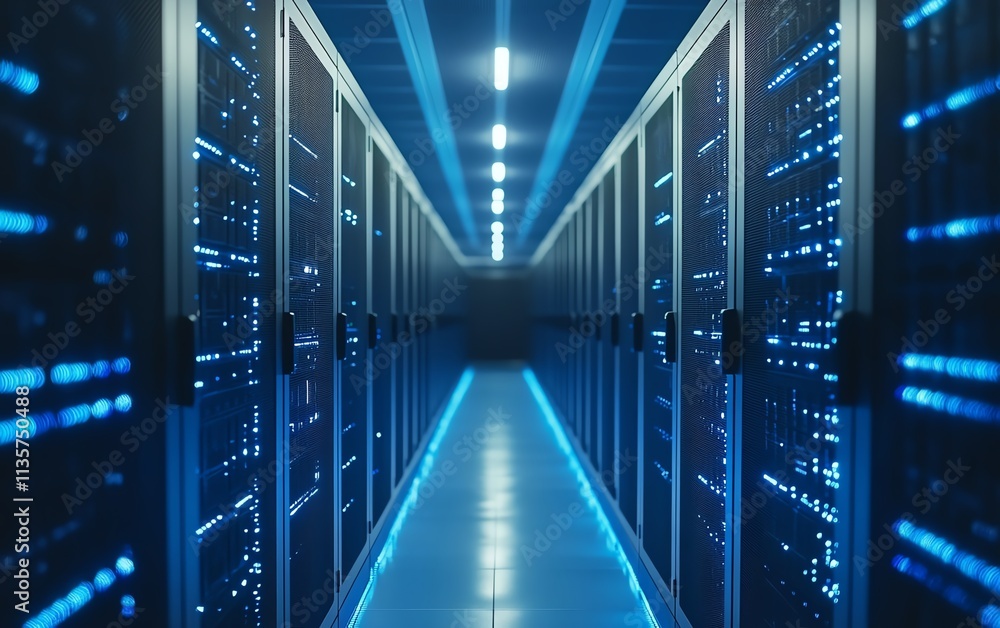 Poster expert cybersecurity solutions for business protection, preventing malware attacks and securing sens