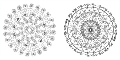 professional mandala design template 