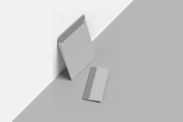 Blank paper envelopes for your design. Vector envelopes template.