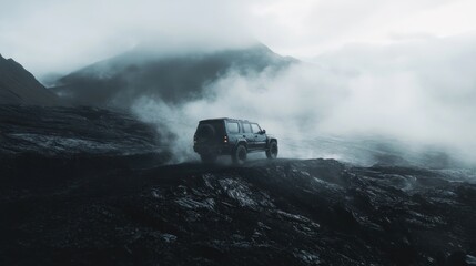 fog on the mountain