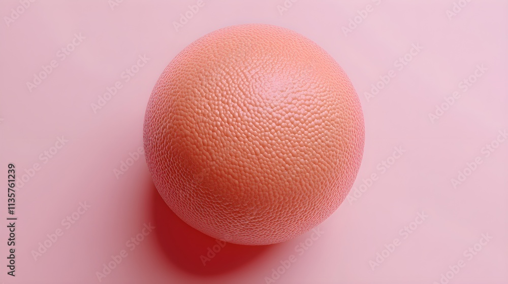 Aufkleber exploring the texture of a colorful sphere studio setting photography minimalist close-up art