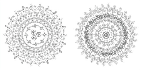 professional mandala design template 