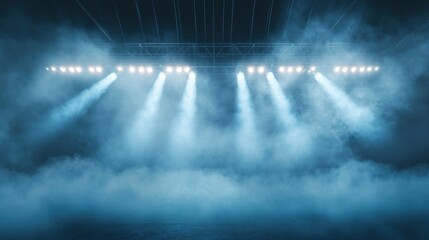 Stage Lights and Fog