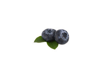 fresh blueberry isolated on white background