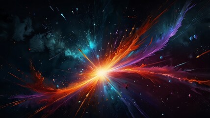 Obraz premium Antigravity-themed surreal composition with floating, luminous shapes and a soft glowing gradient